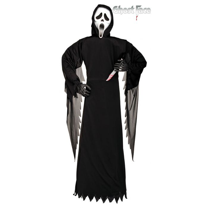 Figura de Ghost Face de 6' con cuchillo