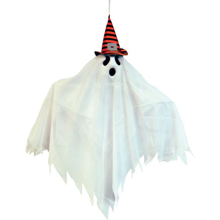 Surtido de fantasmas colgantes de 27" con sombrero