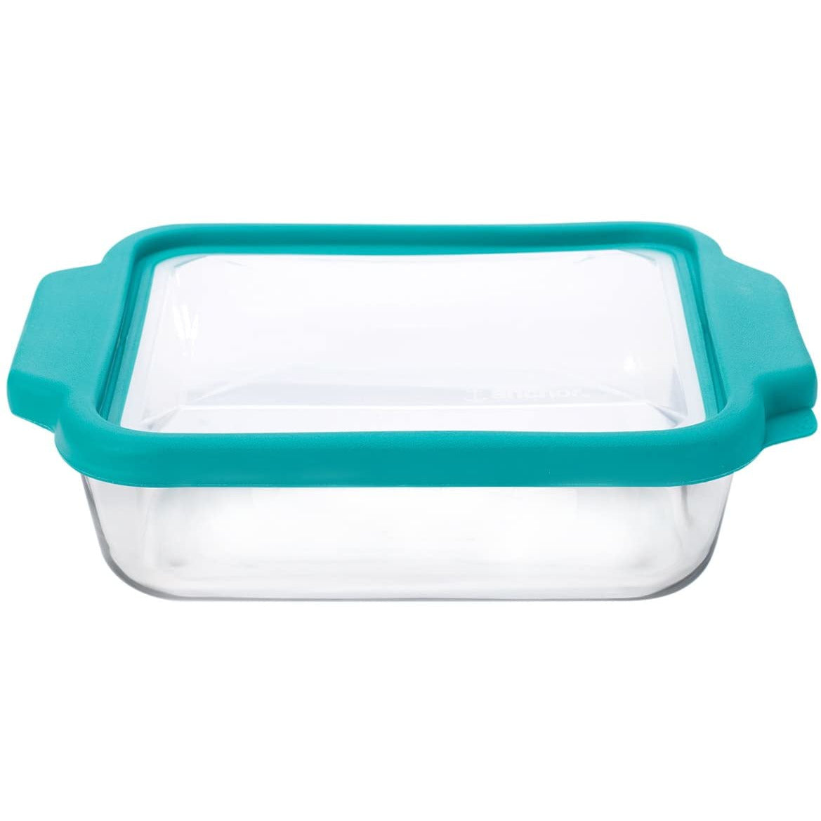 MOLDES CUADRADOS PARA HORNEAR DE 9 PULGADAS CON TAPA TEAL TRUEFIT