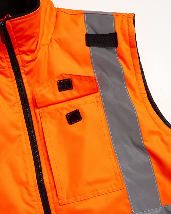 Chaleco de seguridad aislante Clase 2, naranja