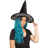SOMBRERO DE BRUJA CURVADO Y ESPÍRITU EN 3 ESTILOS
