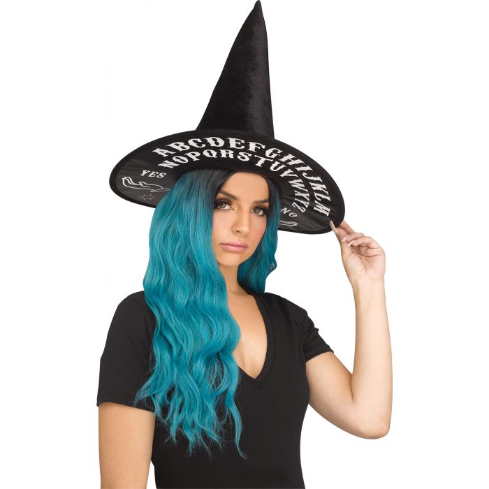 SOMBRERO DE BRUJA CURVADO Y ESPÍRITU EN 3 ESTILOS