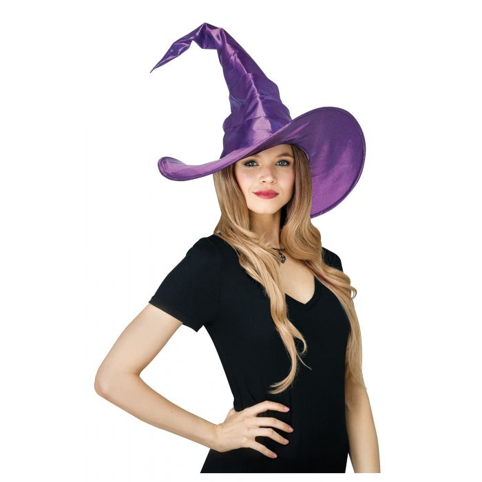 SOMBRERO DE BRUJA CURVADO Y ESPÍRITU EN 3 ESTILOS