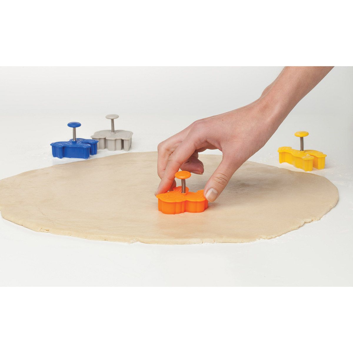 Cortadores de galletas de animales, juego de 4 unidades