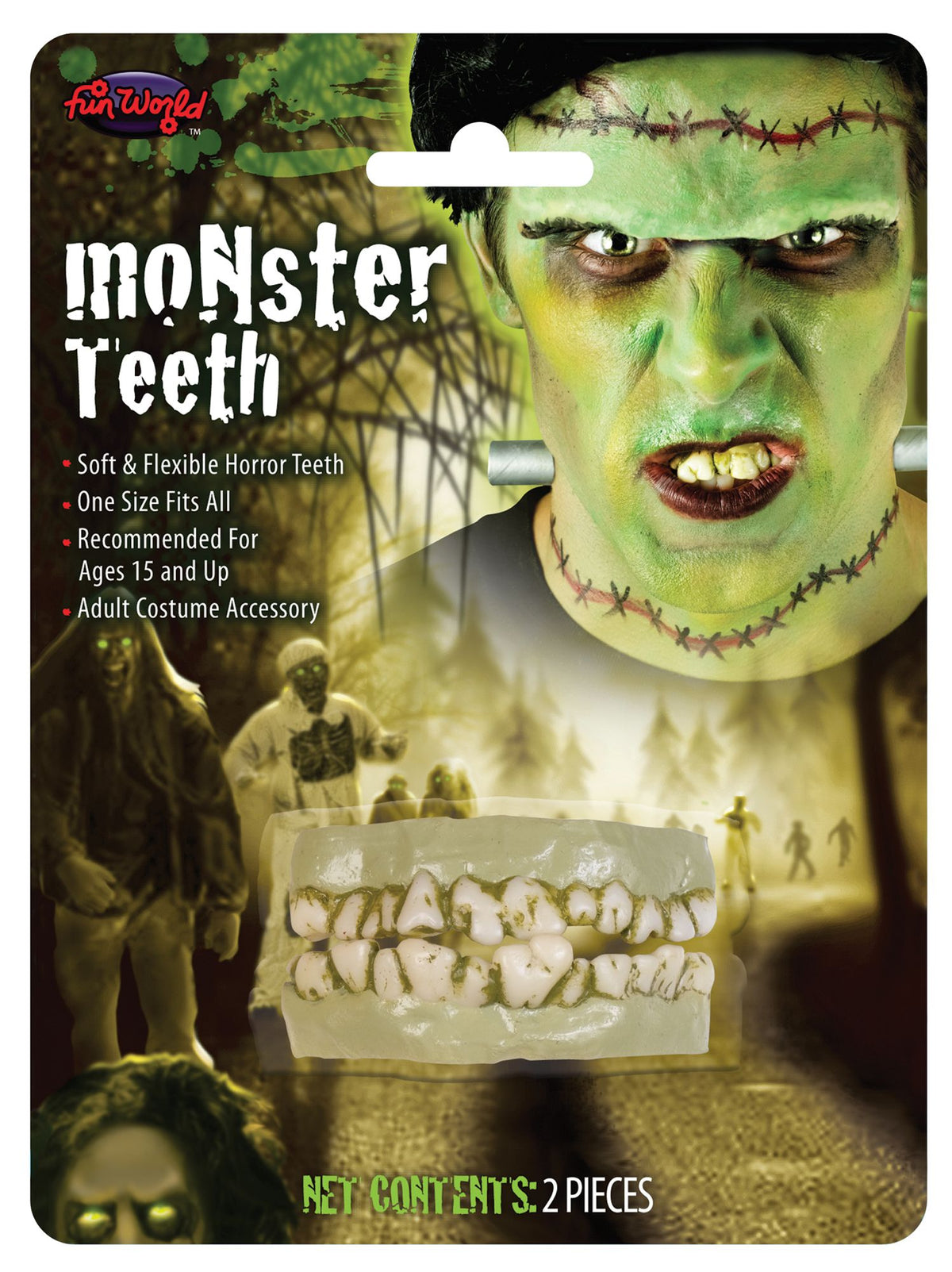 Dientes de Personaje 3 Estilos