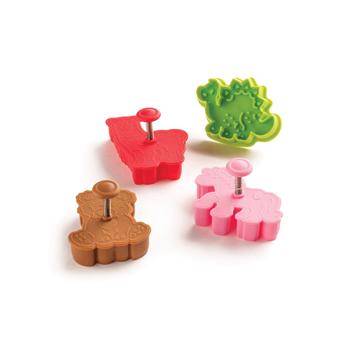 Juego de cortadores de galletas de animales