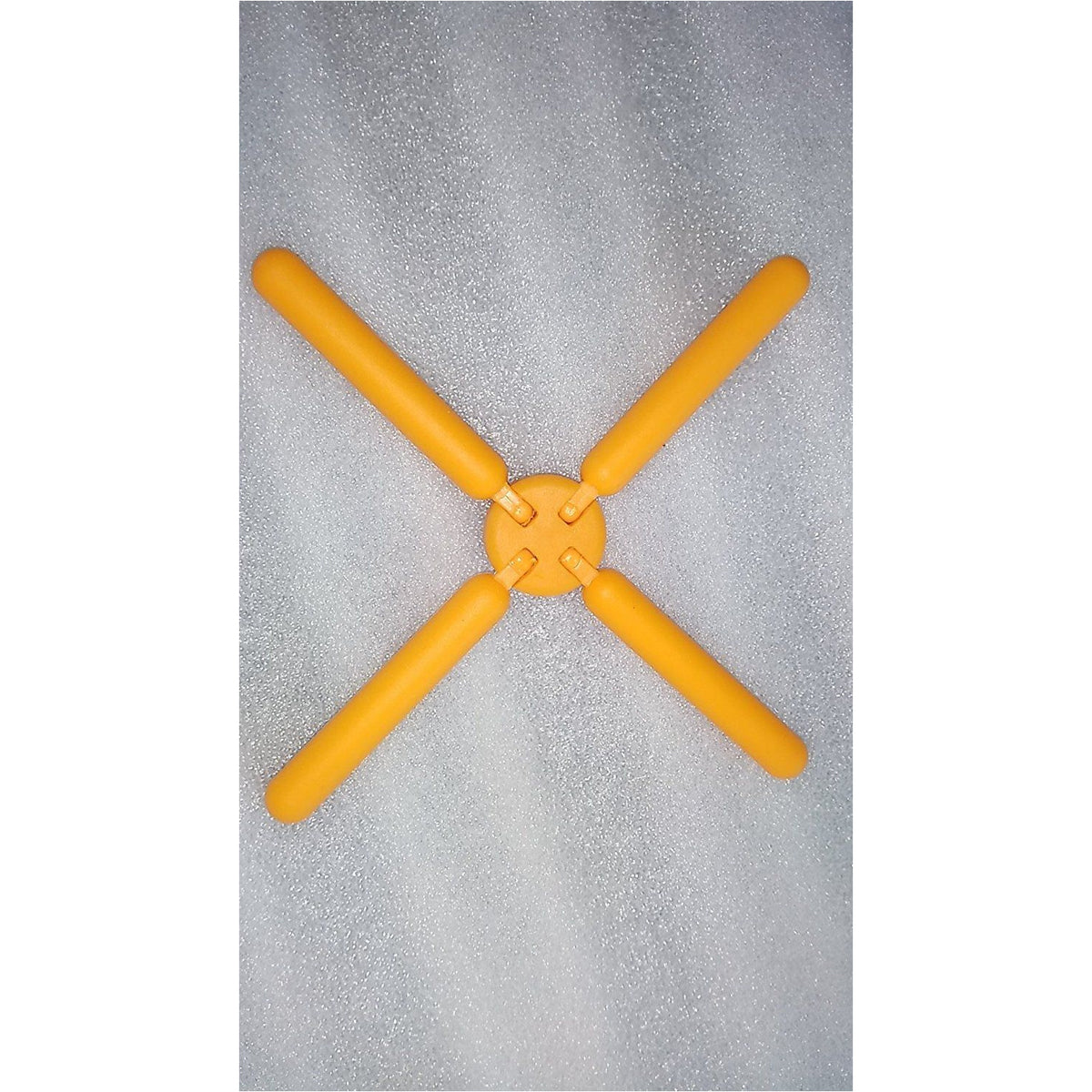 Yellow silicone trivet