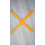 Yellow silicone trivet