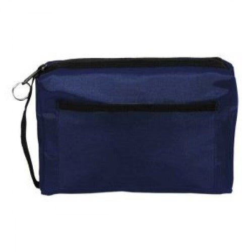 Organizador con cremallera azul marino