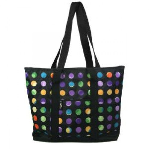 Bolso de mano Filigree de moda con lunares negros