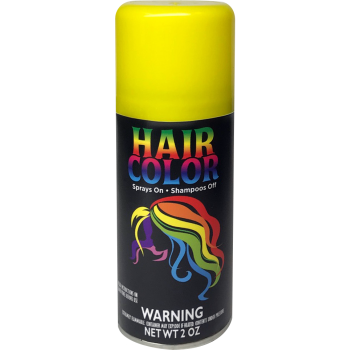 SPRAY AMARILLO PARA EL PELO