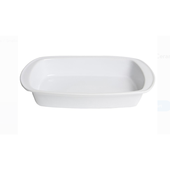 Molde de horno blanco 2L