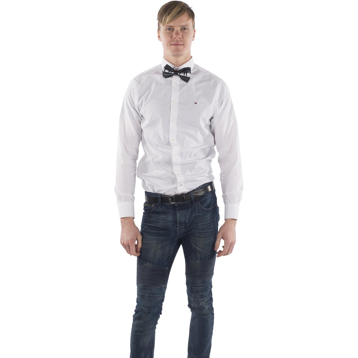 CORBATA DE MOÑO DE PIANO