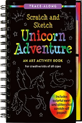 Aventura de unicornio Rasca y dibuja