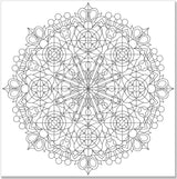 Libro para colorear de artista: Diseños caleidoscópicos