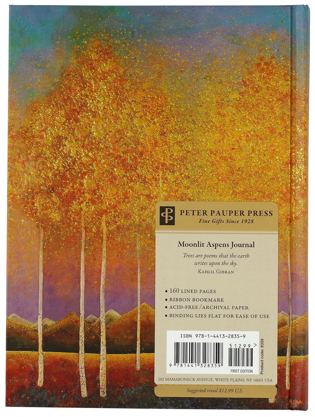 Moonlit Aspens Journal