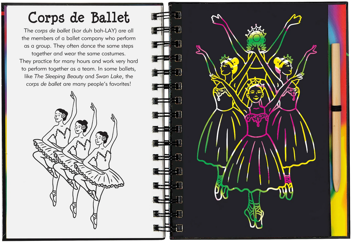 Ballet: Rasca y dibuja