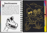 Jurassic y más allá, rasca y dibuja
