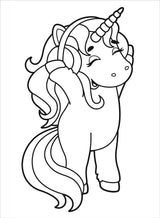 ¡Libro de colorear de unicornios!