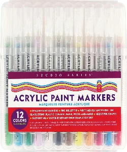 Marcadores de pintura acrílica Studio Series (juego de 12)