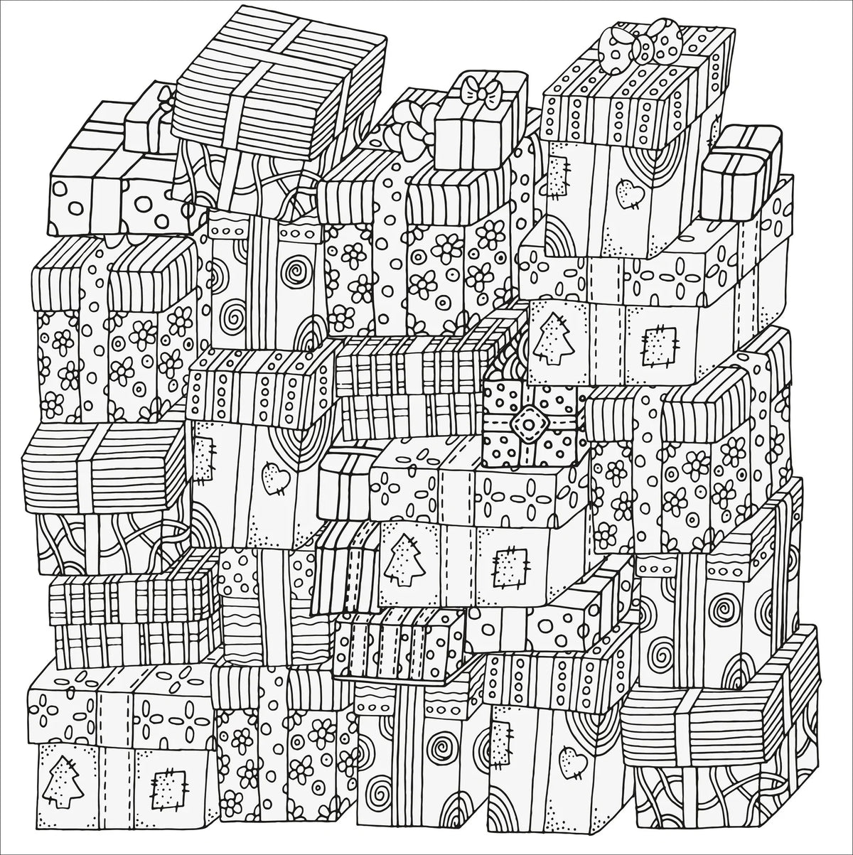 Libro para colorear: Hogar para Navidad