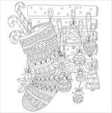 Libro para colorear: Hogar para Navidad