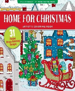 Libro para colorear: Hogar para Navidad