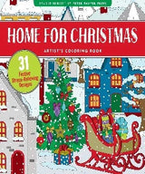 Libro para colorear: Hogar para Navidad