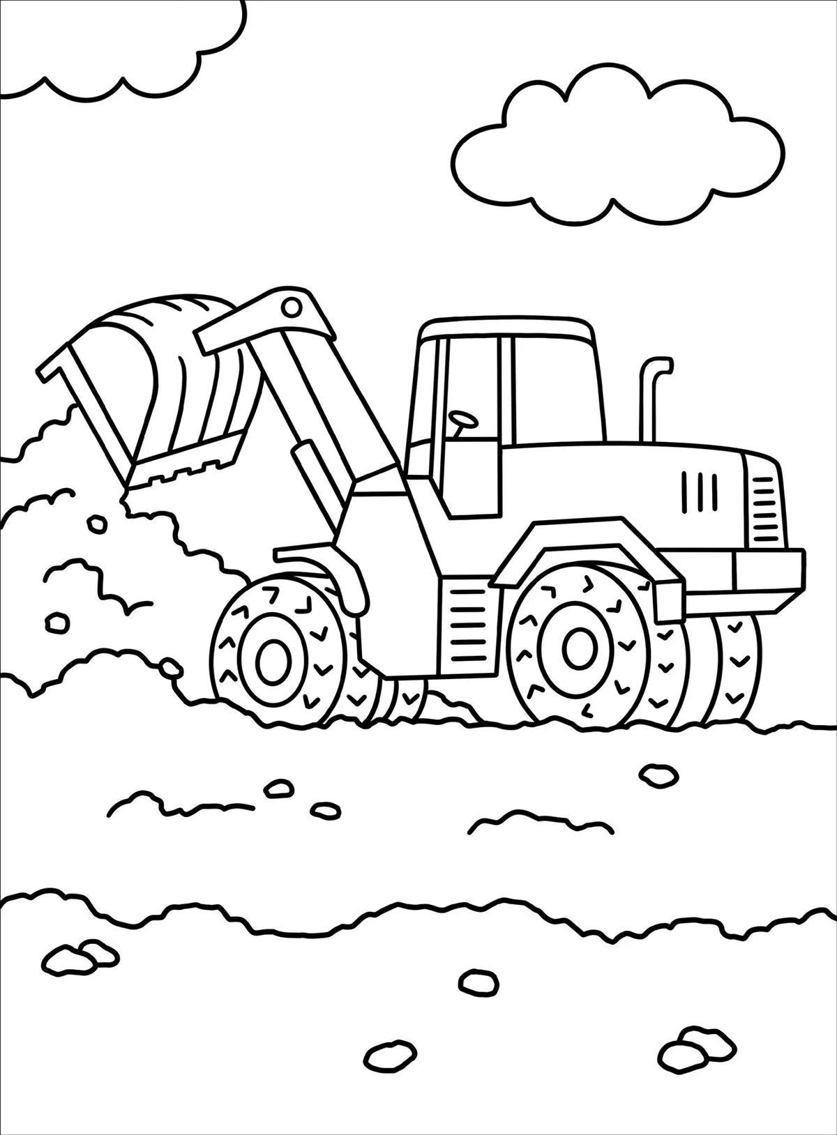 ¡Mi primer libro para colorear! ¡Cosas que andan!