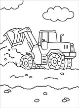 ¡Mi primer libro para colorear! ¡Cosas que andan!