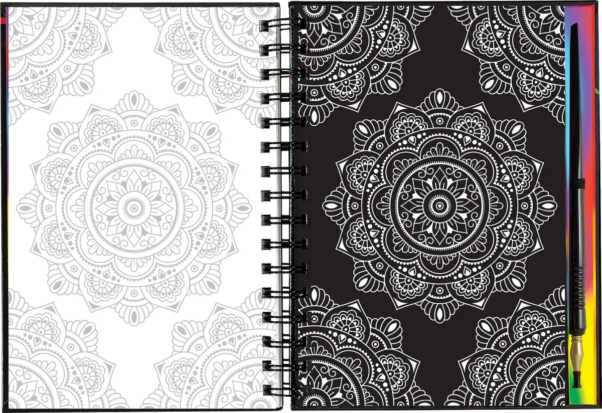 Extreme! Mandalas Scratch and Sketch