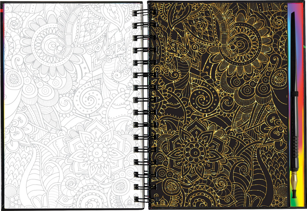 Extreme! Mandalas Scratch and Sketch