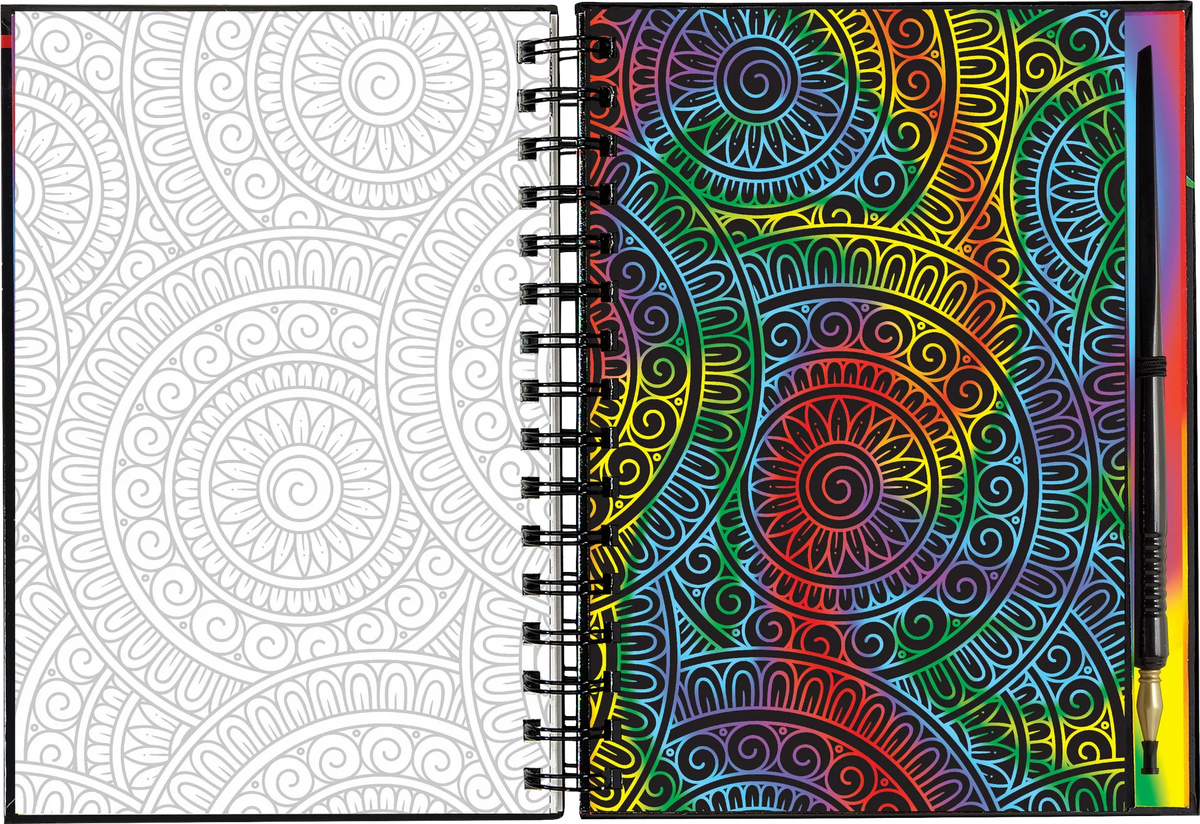 Extreme! Mandalas Scratch and Sketch