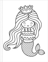 ¡Libro para colorear de sirenas!