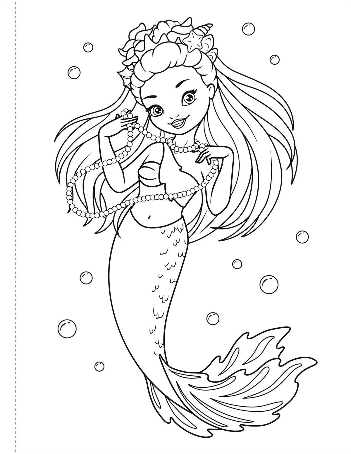 ¡Libro para colorear de sirenas!