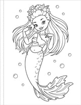 ¡Libro para colorear de sirenas!