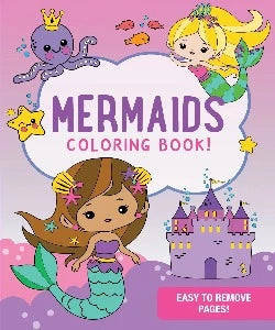 ¡Libro para colorear de sirenas!