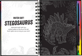 ¡Extremo! Dinosaurios: Dibuja y rasca