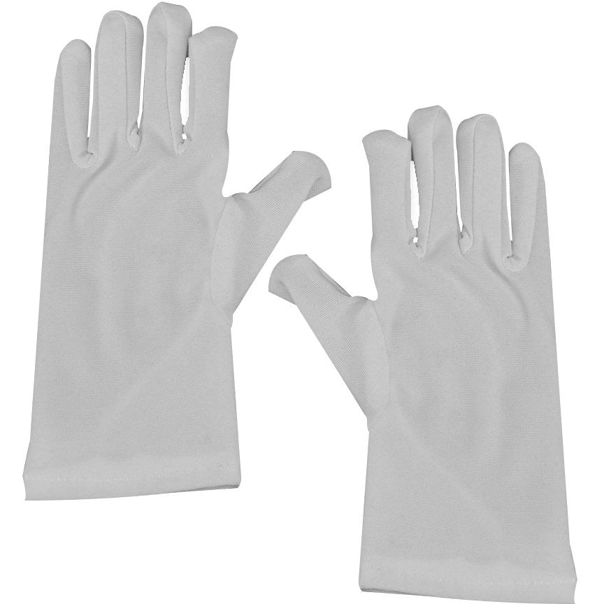 Guantes blancos para niños