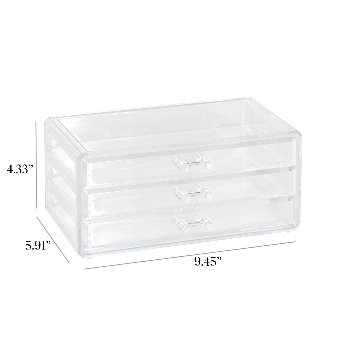 Organizador de 3 Cajones
