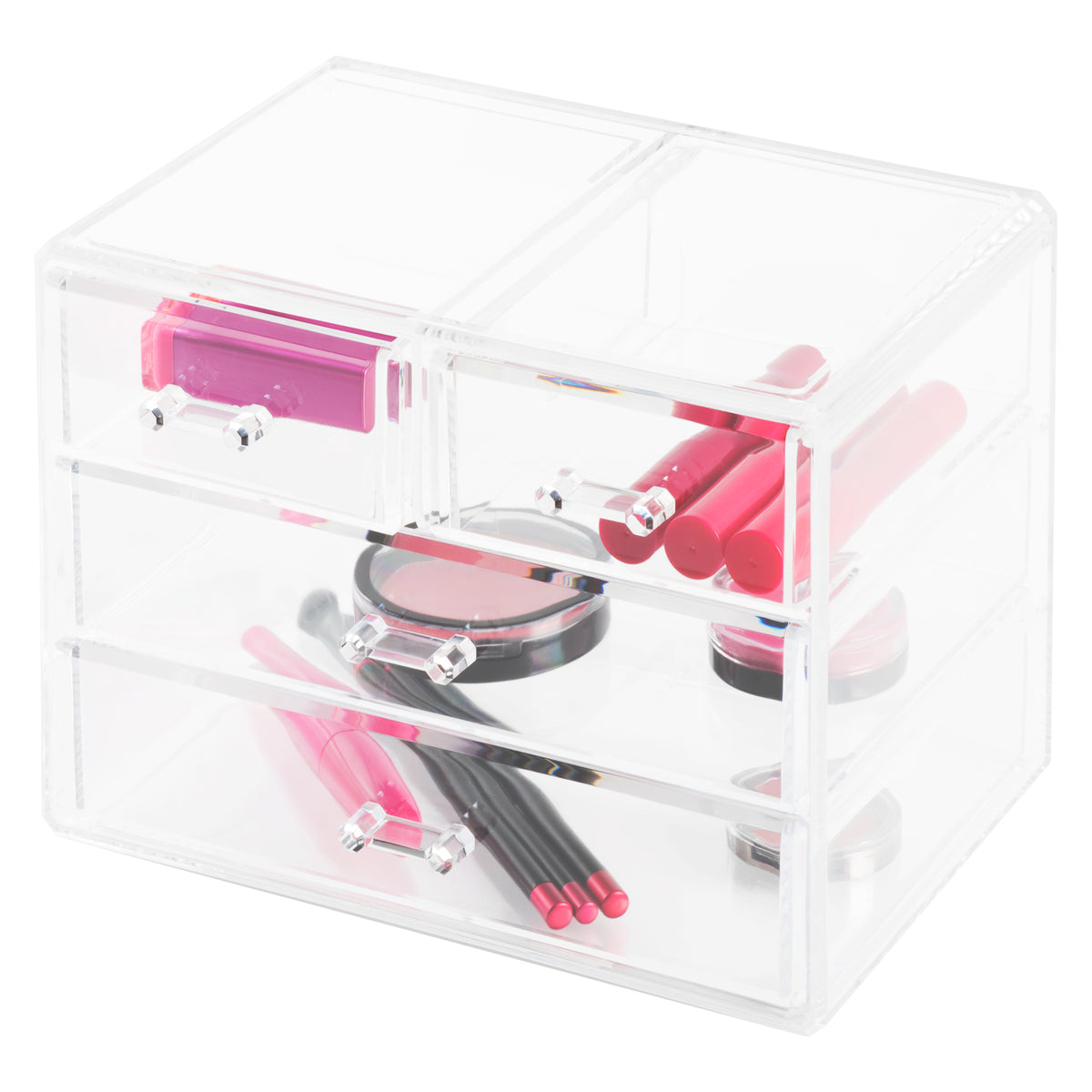 Organizador apilable de 4 cajones