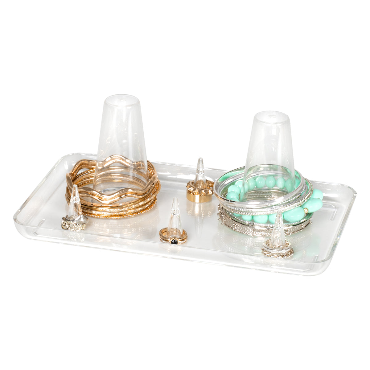 Soporte Apilable para Pulseras Rígidas y Anillos