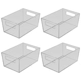 Juego de 4 bolsos pequeños ahumados