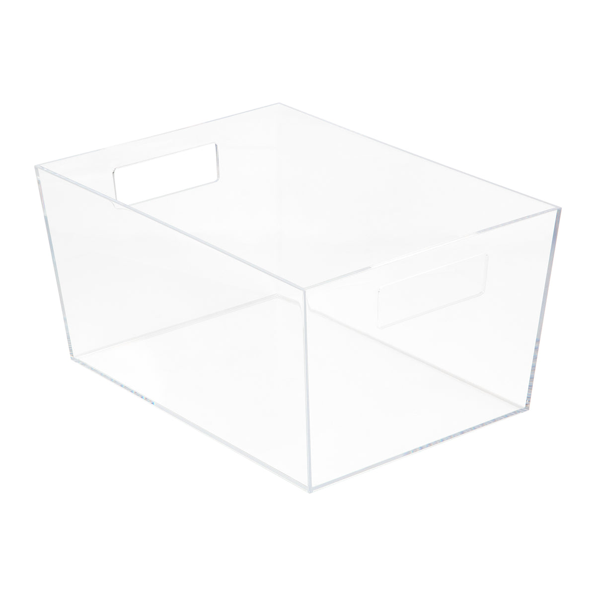 Set de 2 cajas acrílicas transparentes XL