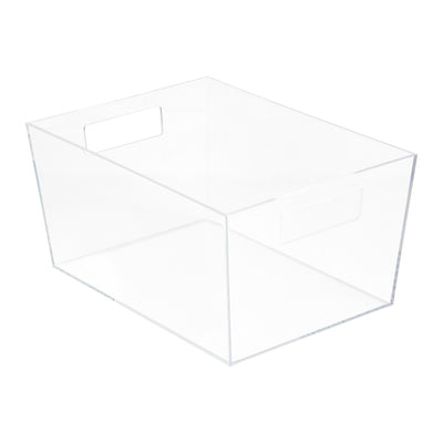 Set de 2 cajas acrílicas transparentes XL