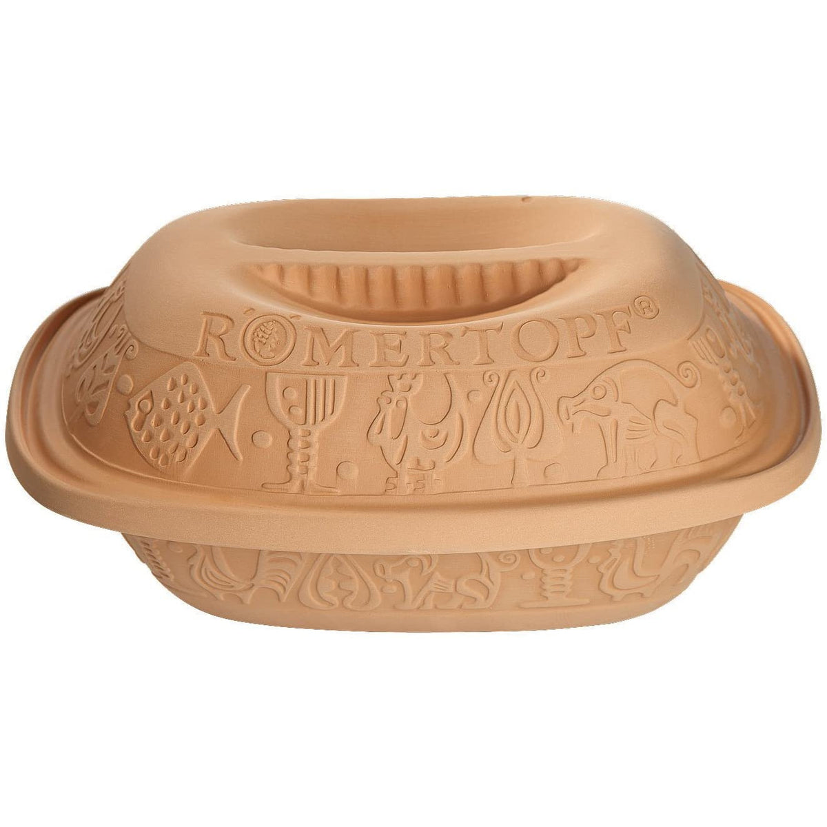 Olla de barro esmaltada