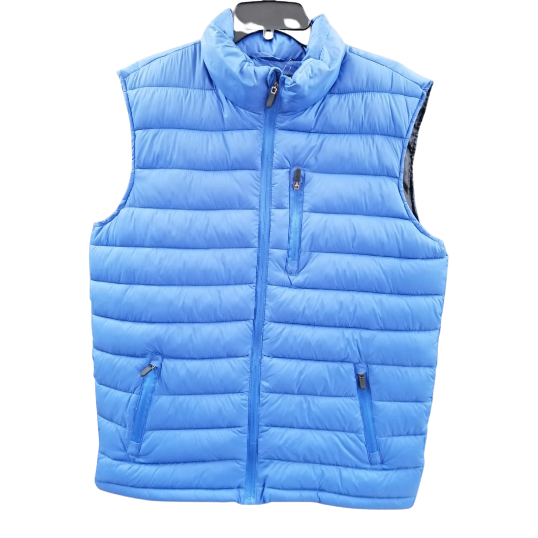 Chaqueta de invierno sin mangas azul/negro
