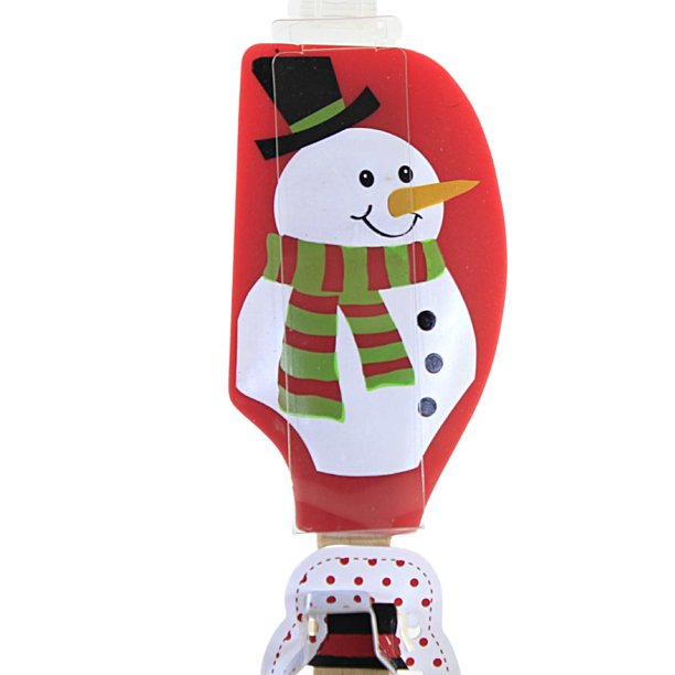 Espátula y cortador de galletas combo de muñeco de nieve
