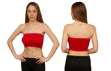 Sujetador Bandeau para Mujer en 4 Colores