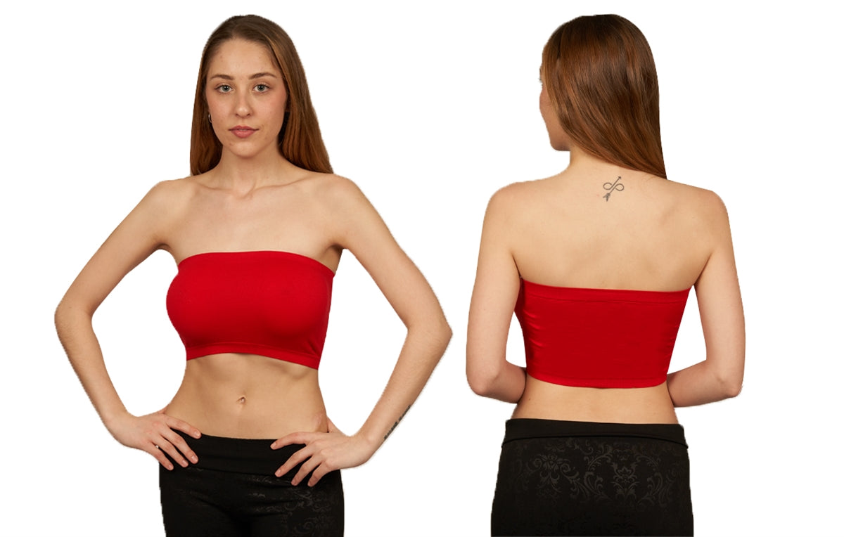Sujetador Bandeau para Mujer en 4 Colores